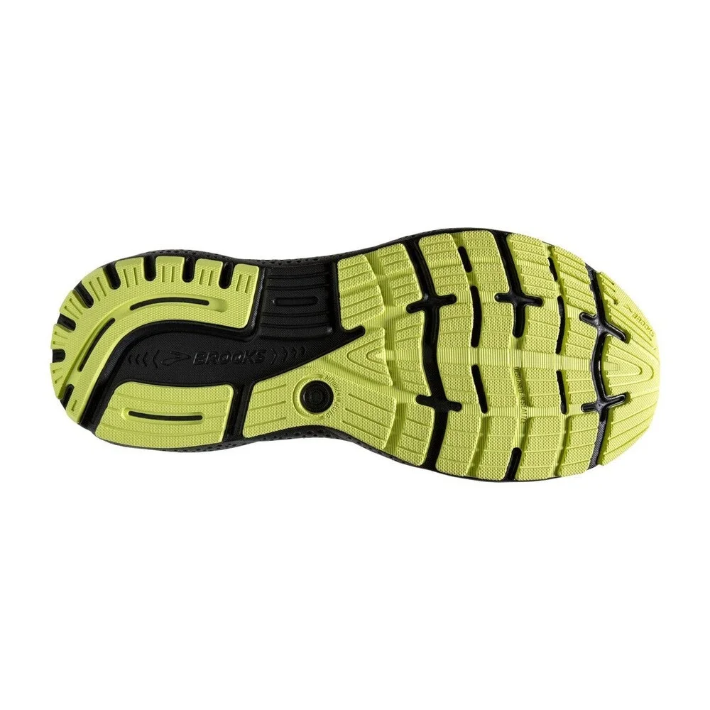 Brooks Men's Ghost 16 Black Primer/Grey/Lime 110418-1D-040
